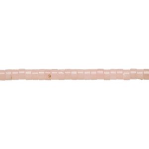 Pink opal 1pkg1, heishi bead natural 8 inch 3x1.5mm-3x2.5mm