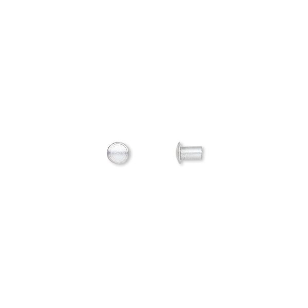 Rivet, aluminum, 3.5x3mm with 1.9mm shank. Sold per pkg of 100. image number 0