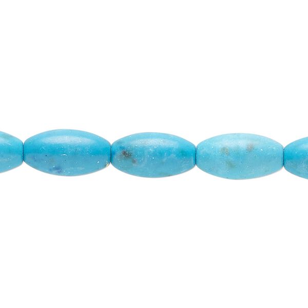 Magnesite 1pkg1, oval bead 15.5-16 inch 12x5mm-13x7mm image number 0