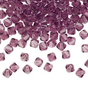 Bead 720pk iris, Swarovski® 5mm XILION bicone 5328