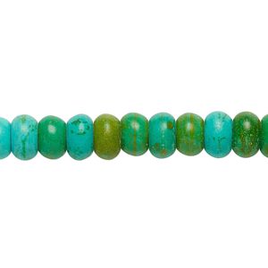 Magnesite 1pkg1, rondelle bead 15 inch 8x5mm