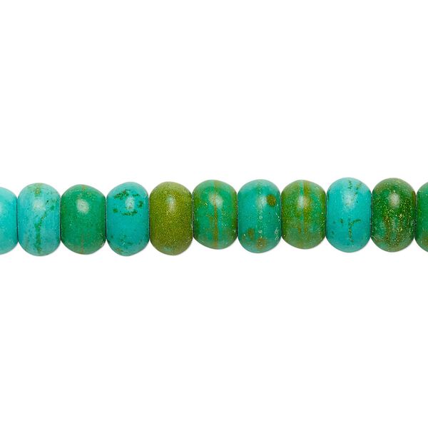 Magnesite 1pkg1, rondelle bead 15 inch 8x5mm image number 0