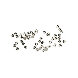 Marcasite 1pkg50, hand-cut faceted round gem natural 1.75mm
