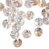 Drop 12pk crystal shimmer, Crystal Passions® 8mm pendant mini disk 6428 image number 1