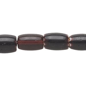 Bead, chevron glass, opaque multicolored, 13x8mm-13x9mm barrel. Sold per 15-inch strand.