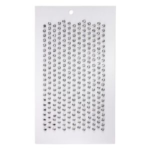 Flat back 288pk clear foil back, vintage Preciosa Czech crystal rhinestone 4.6-4.8mm chaton rose SS20