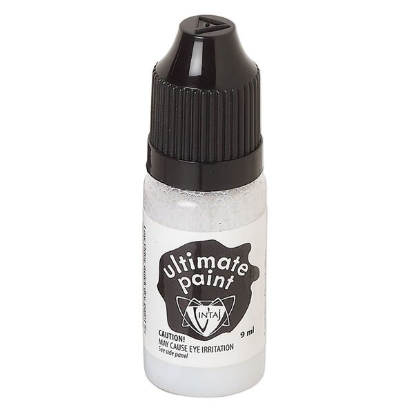 Glaze, Vintaj® Ultimate Paint, matte clear, (CSUP071). Sold per 9-milliliter bottle. image number 0