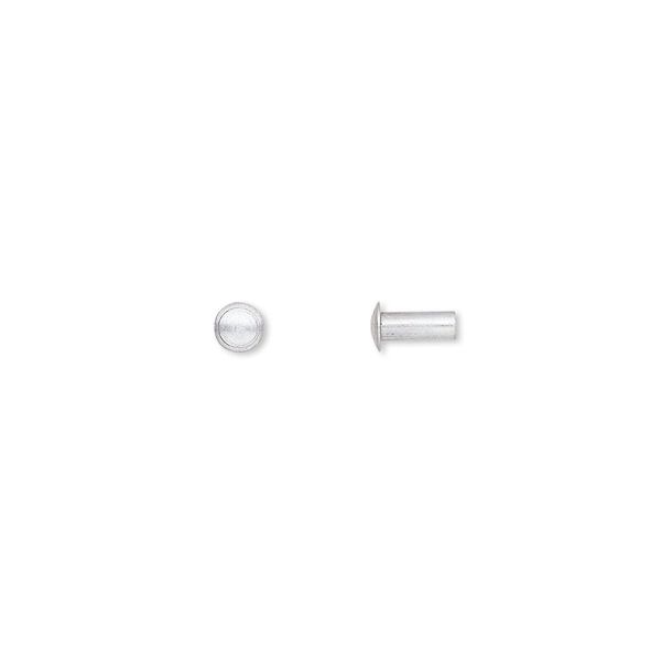 Rivet, aluminum, 5.5x3mm with 1.9mm shank. Sold per pkg of 100. image number 0