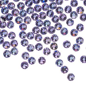 Flat back 1440pk crystal vitrail light foil back, Preciosa MAXIMA Czech crystal rhinestone 3.8-4mm chaton rose round SS16