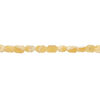 Yellow calcite 1pkg1, faceted flat nugget bead natural, 15 inch medium image number 1