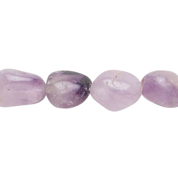 Amethyst 1pkg1, tumbled nugget bead natural 15.5-16 inch small image number 0