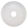 Huggy Spool&reg;, pliable plastic, clear, 3-1/2 inch round with 4/5 inch hole. Sold per pkg of 4. image number 0