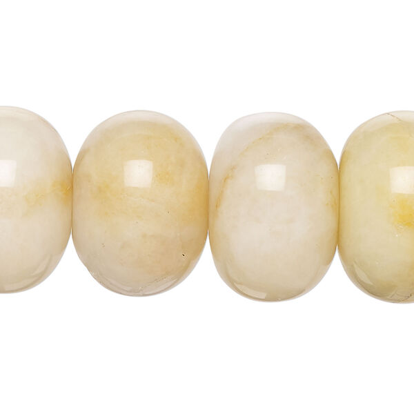 Golden "jade" 1pkg1, rondelle bead natural, 15 inch 20x14mm-21x15mm light to medium image number 0