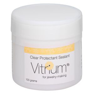 Sealant, Vitrium®, pkg/100g jar, high-gloss white.