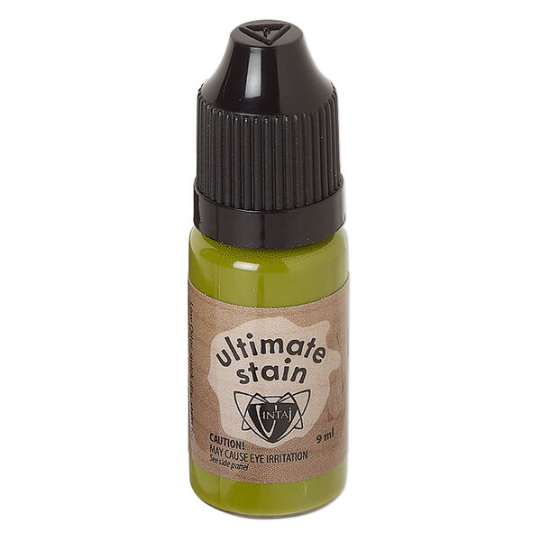Stain, Vintaj® Ultimate Stain, grassland, (CSUS059). Sold per 9-milliliter bottle. image number 0