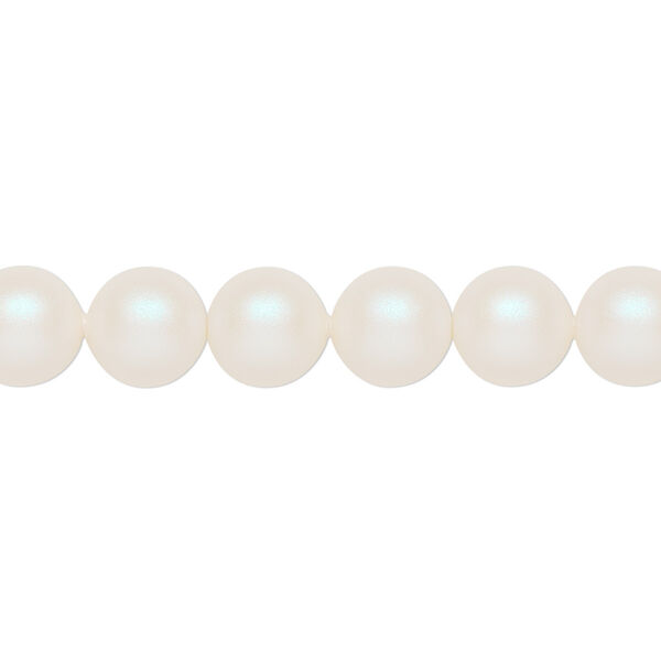 Pearl 250pk pearlescent white, Swarovski® 8mm round 5810 image number 0