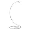 Ornament stand, chrome-finished steel, 7-1/2 x 4 x 3-1/2 inches with hook. Sold per pkg of 6. image number 0