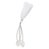Rainbow moonstone 1pkg2, hand-cut top-drilled puffed marquise bead natural B grade, 18x11mm image number 1