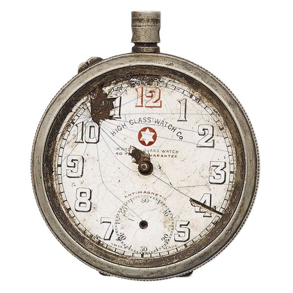 Pocket watch mix, mixed metal, mixed colors, 39-52mm round. Sold individually. image number 0