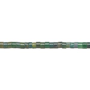 African "jade" 1pkg1, heishi bead natural 15.5-16 inch 3x1.5mm-3x2.5mm