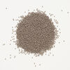 Seed bead, Preciosa Ornela Czech glass, 1pkg50g, 2.0-2.2mm rocaille, opaque matte terra dyed burnt clay chalkwhite (06416) image number 1