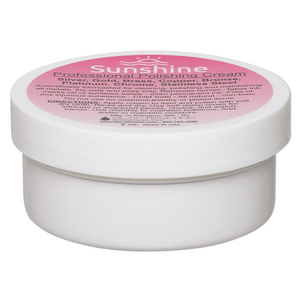 Cleaner, polishing cream, Sunshine. Sold per 2-ounce jar. image number 0