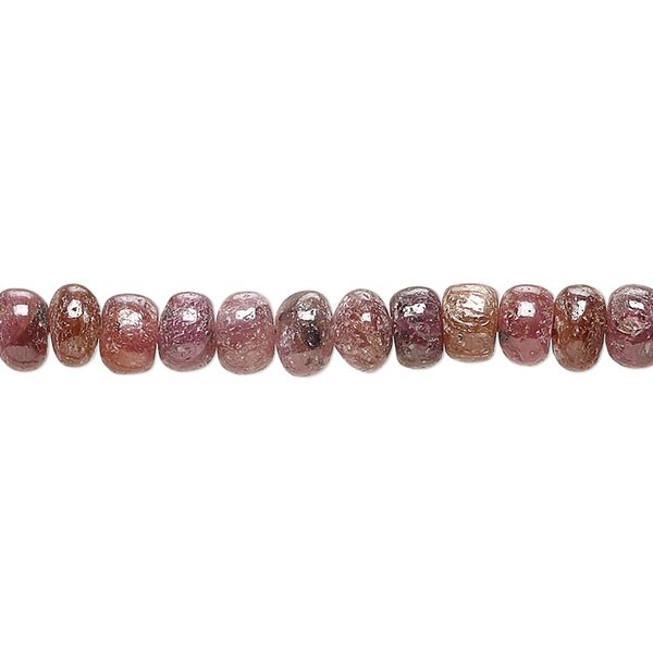 Multi-sapphire 1pkg1, hand-cut rondelle bead natural 13 inch 5x2mm-7x5mm image number 0