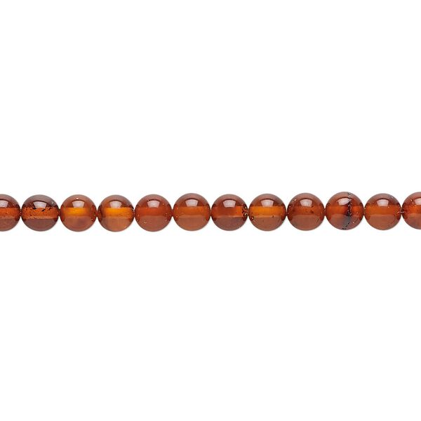 Baltic amber 1pkg1, round bead 15.5-16 inch 4mm image number 0