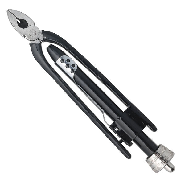 Pliers, wire twist, carbon steel, black and silver, 8-1/4 inches. Sold individually. image number 0