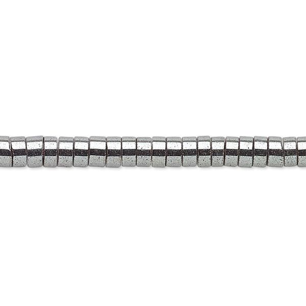 Hemalyke&trade; 1pkg1, electroplated heishi bead 8 inch 2x1mm image number 0