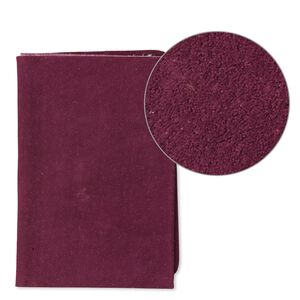 Scrap, leather (dyed), purple, 9-1/4 x 3-1/2 inch square. Sold individually.