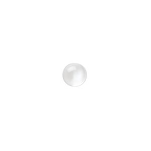Moonstone 1pkg6, hand-cut calibrated round cab natural 6mm