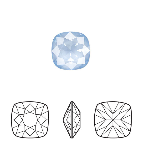 Fancy stone 72pk crystal sky ignite, Swarovski® 12mm cushion 4470 image number 0