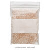 Bag, Tite-Lip™, plastic, clear and white, 3x4-inch top zip with block. Sold per pkg of 1,000. image number 0