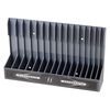 Plier rack, Plyworx PliersRack II, plastic, 12 x 7 x 2-3/4 inches with 16 slots. Sold individually. image number 1