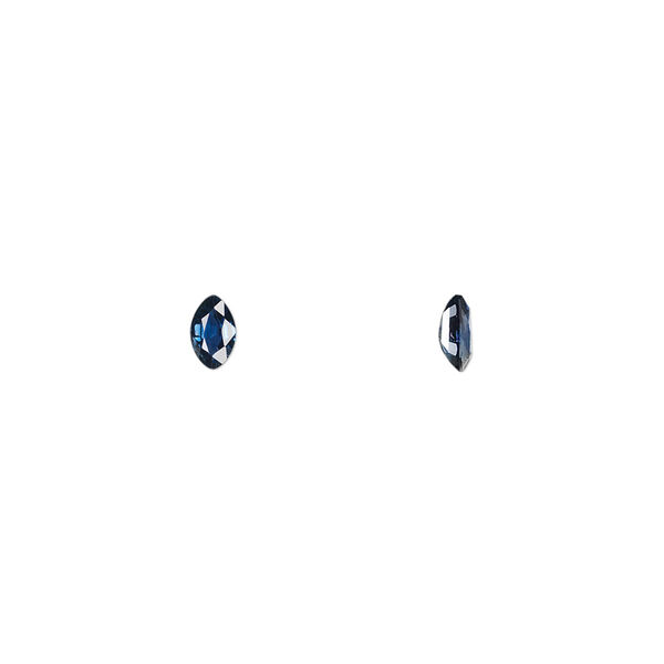 Gem, sapphire (heated), 5x3mm faceted marquise, A grade, Mohs hardness 9. Sold individually. image number 0