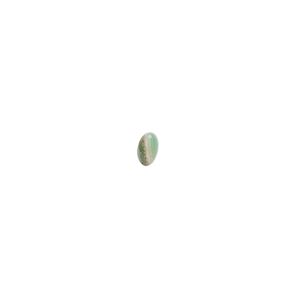 Striped green agate 1pkg10, calibrated oval cab 5x3mm