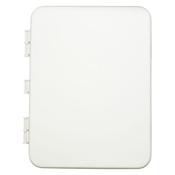 Organizer, The Bead Buddy® The Perfect Bead Mat® Design Save 'n Go! Junior®, plastic / paper / foam, white / tan / black, 12 x 9 x 3/4 inches with bead tray. Sold individually. image number 1