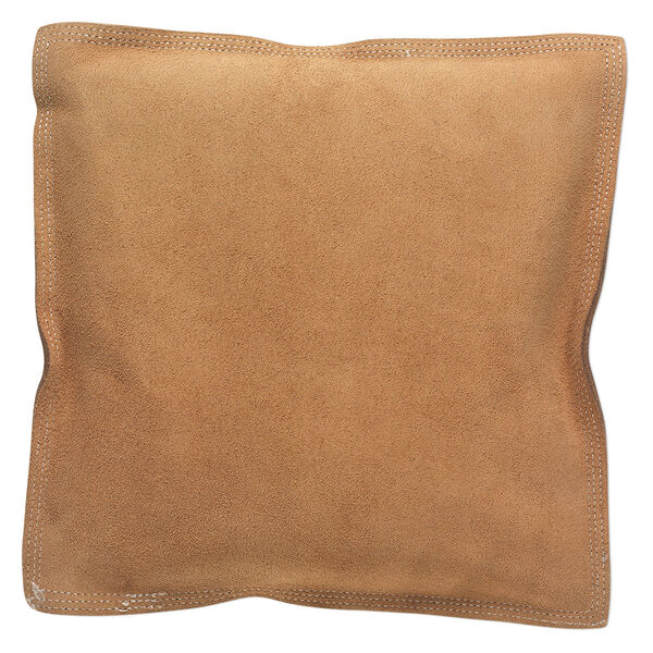 Sandbag, sand and suede, 10-inch square. Sold individually. image number 0