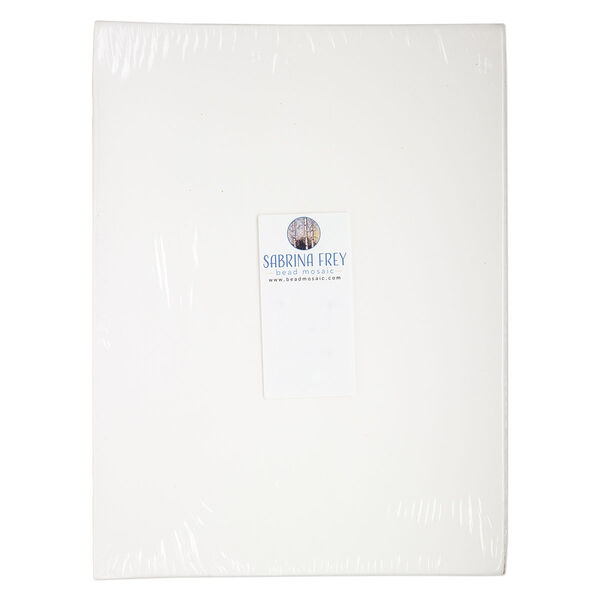 Adhesive, Art Edge™, EVA foam, white, 12x9-inch sheet. Sold per pkg of 3. image number 0