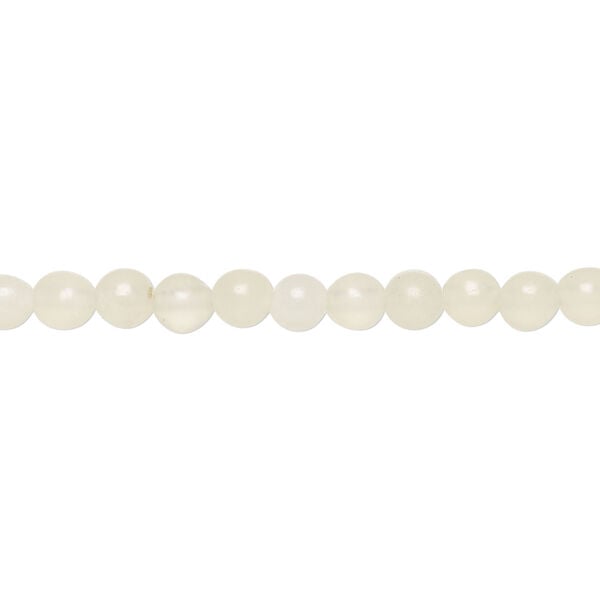 Sea green new "jade" / olive green new "jade" 1pkg1, round bead natural, 15.5-16 inch 4mm light image number 0