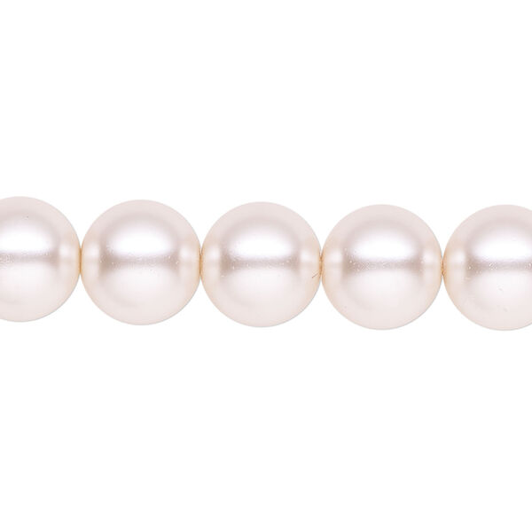 Pearl 1pk light pink, Celestial Crystal® 10mm round 15.5-16 inch image number 0