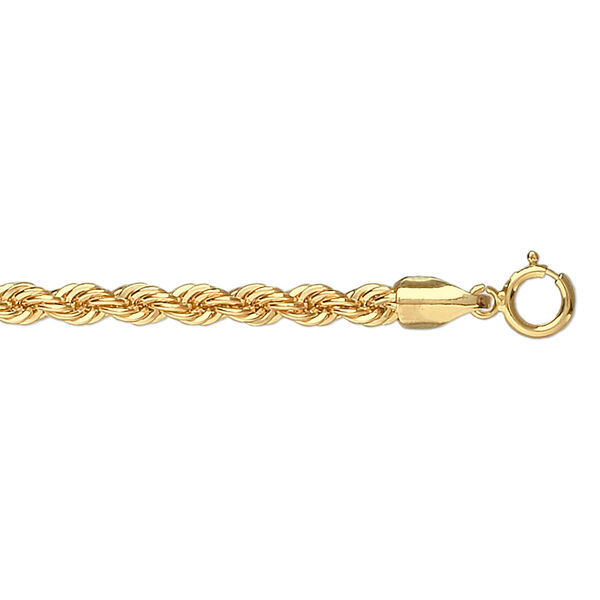 Chain, 14Kt gold-filled, 2.75mm French rope, 24 inches with springring clasp. Sold individually. image number 0