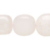 Snow quartz 1pkg1, nugget bead, 15 inch medium pale pink image number 0