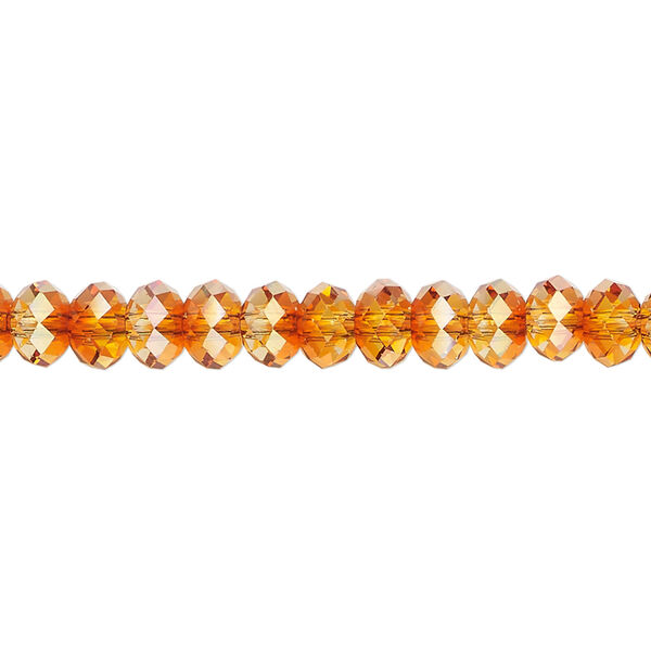 Bead 1pkg120 Persian red TCF&trade;, Crystal Passions&reg; 6x4mm rondelle 5040 image number 0