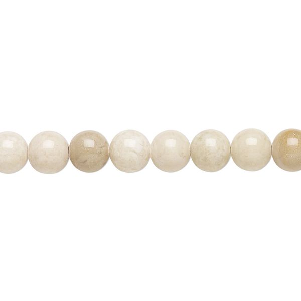Riverstone 1pkg1, round bead 15.5-16 inch 6mm image number 0
