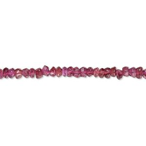 Rhodolite garnet 1pkg1, hand-cut faceted rondelle bead 13 inch 3x1mm-4x3mm