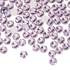 Flat back 144pk mesmera foil back, Preciosa MAXIMA Czech crystal rhinestone 4.6-4.8mm chaton rose round SS20