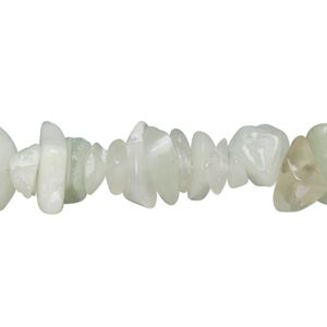 Sea green new "jade" 1pkg1, chip bead natural 15.5-16 inch large
