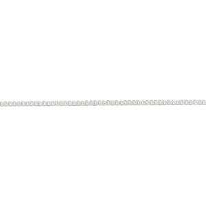 Chain 1pkg1 sterling silver curb, 1mm, Gossamer™ 5 foot unfinished